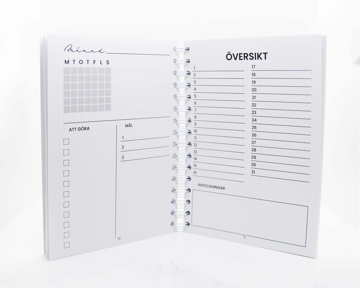 Ctrl-All planeringsbok lila