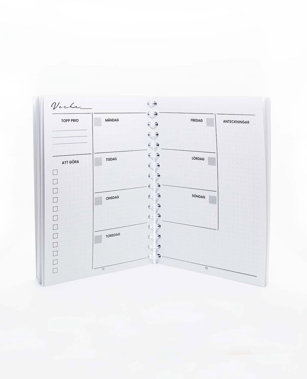 Ctrl-All planeringsbok rosa